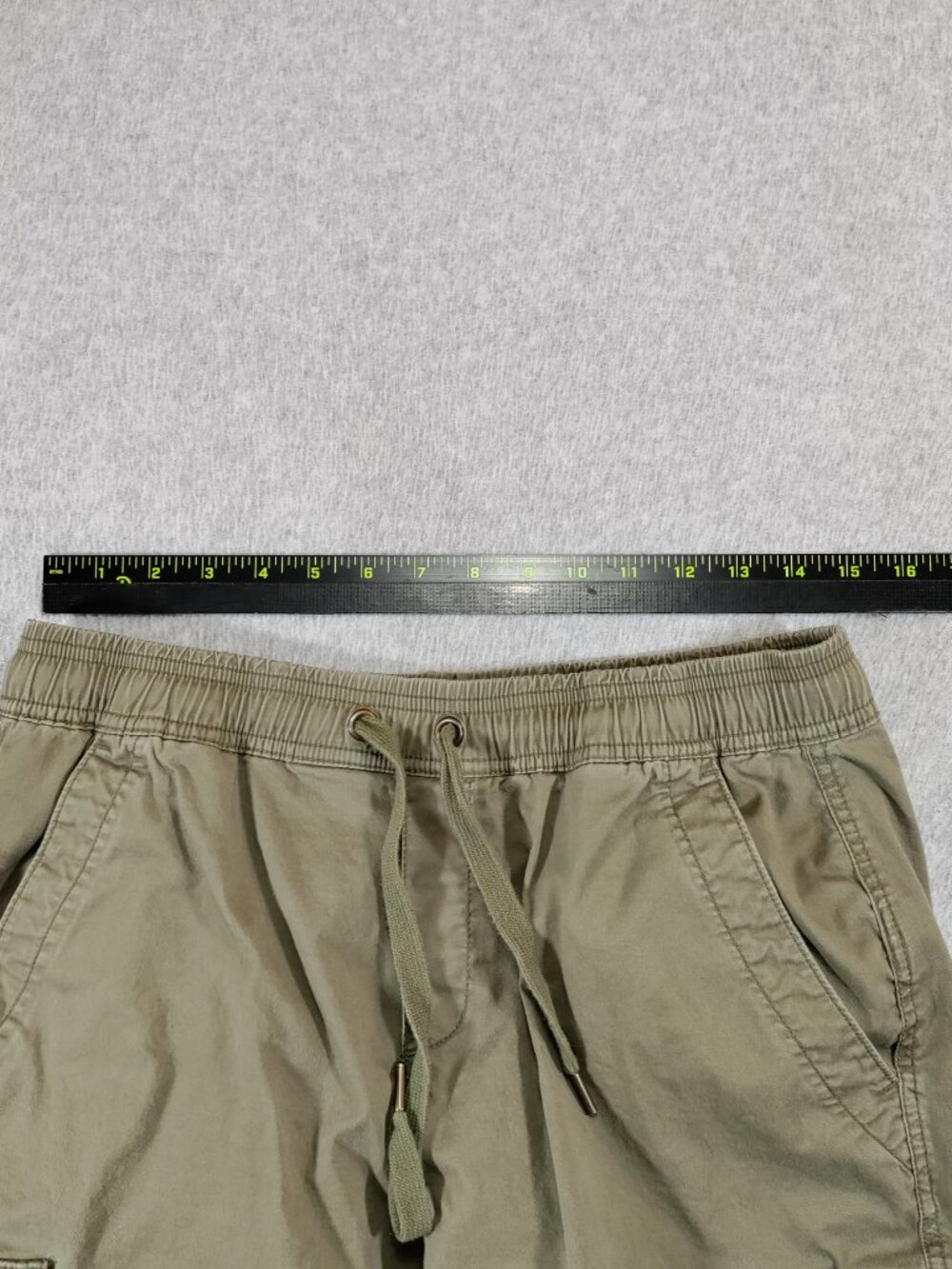 Polo Ralph Lauren Mens M Cropped Ankle Zip Utility Cargo Joggers Pants Green - Picture 8 of 12